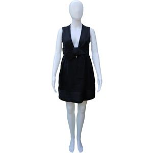 CHLOÉ BOW ACCENT COCKTAIL NIGHT OUT MINI DRESS